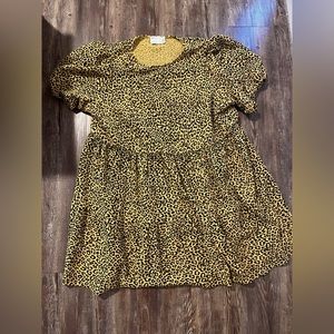 ASOS size 16 leopard dress